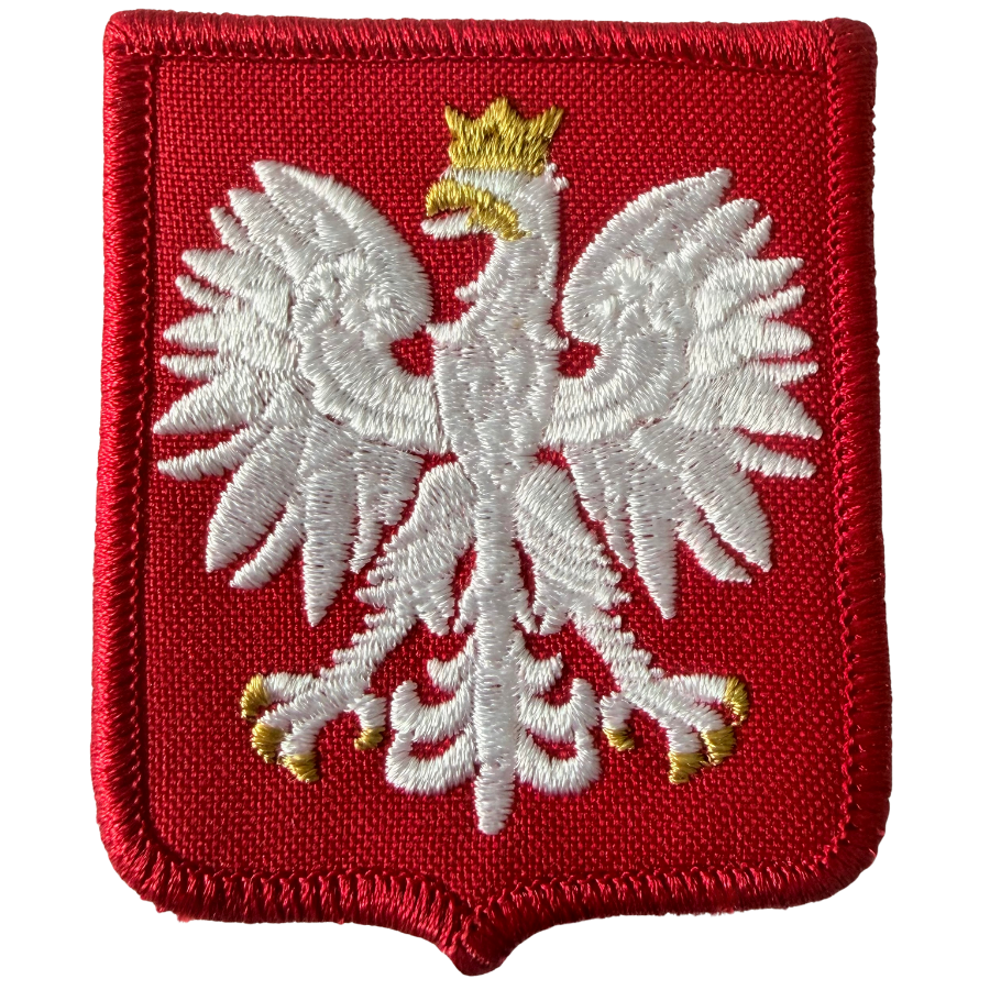 Emblemat GODŁO RP na mundur.