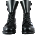 Buty Opinacze OSP Czarne Skórzane