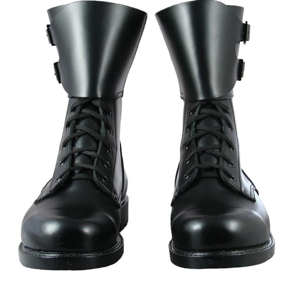 Buty Opinacze OSP Czarne Skórzane
