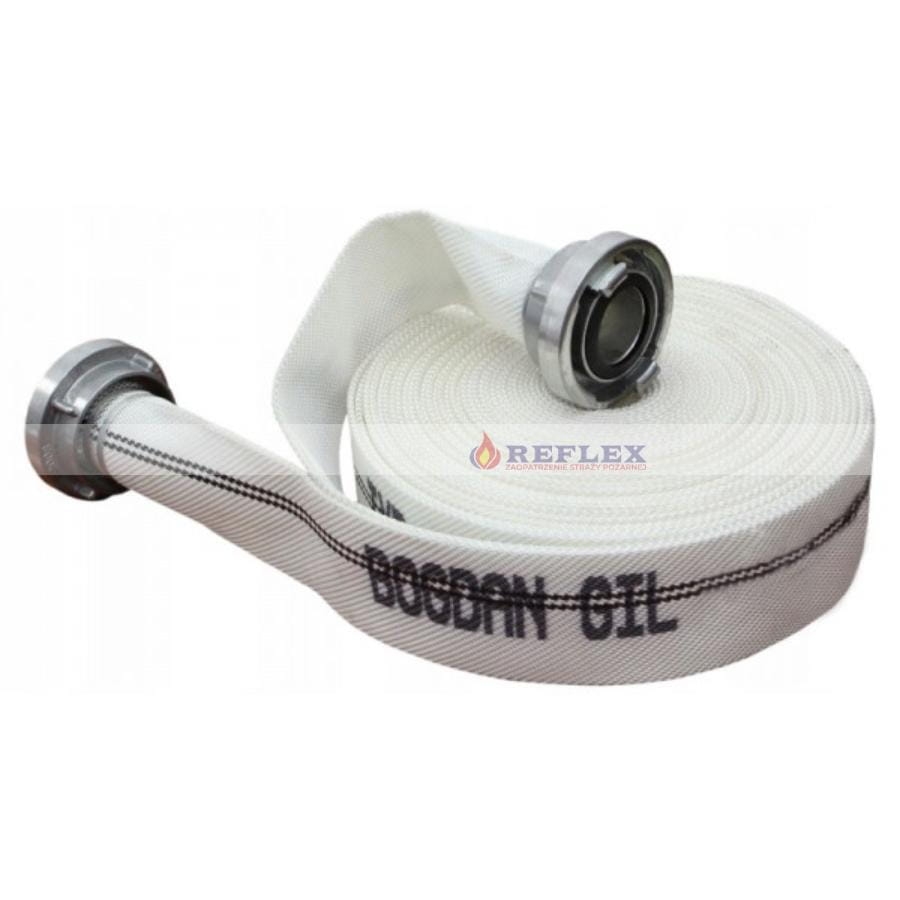 Wąż do pożarów wewnętrznych z łącznikami W-42-20ŁA PU FLEX  Bogdan Gil.