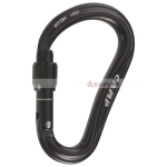 Karabinek zakręcany aluminiowy HMS CAMP Atom Lock Black