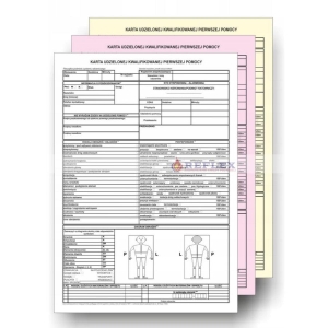  Karta udzielonej kwalifikowanej pierwszej pomocy