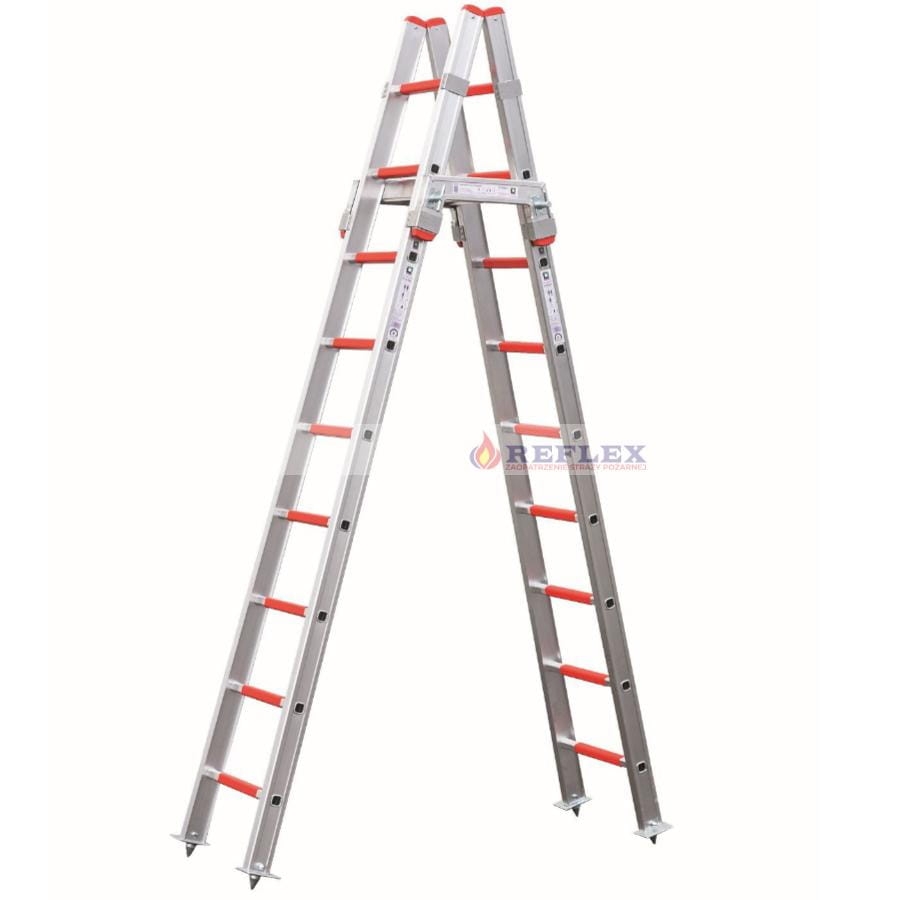 Drabina nasadkowa aluminiowa (warianty).