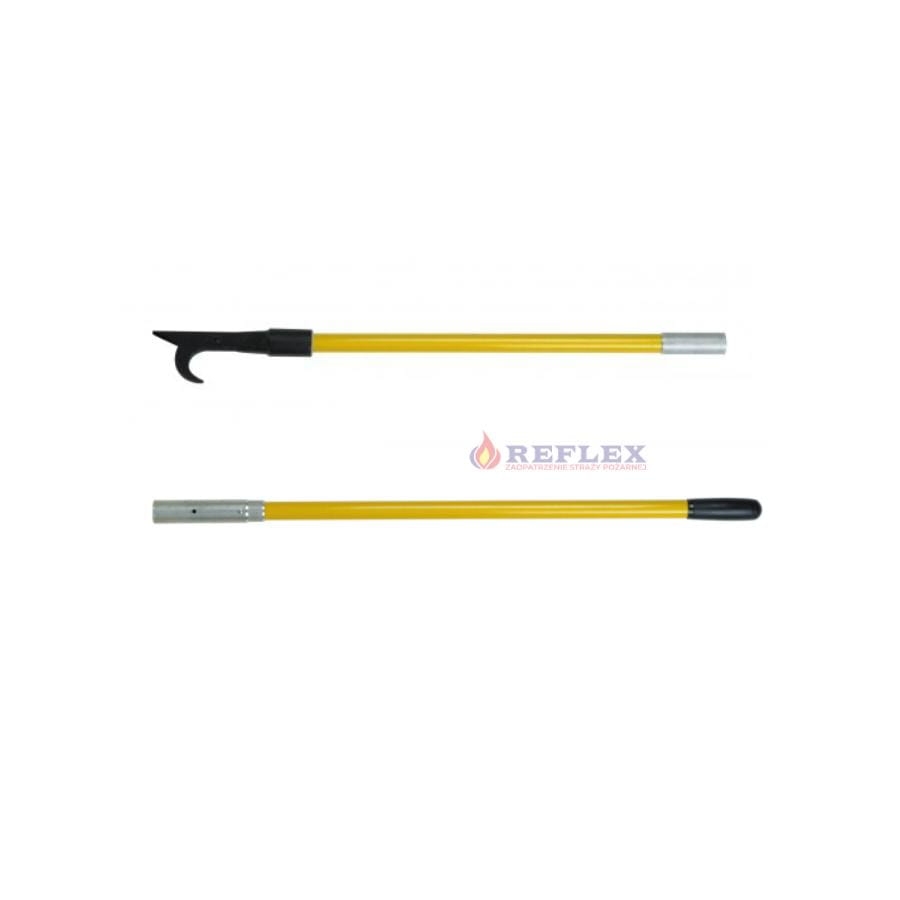 Bosak dielektryczny składany NUPLA Długość Nupla 1,8m (0,9 + 0,9m) .