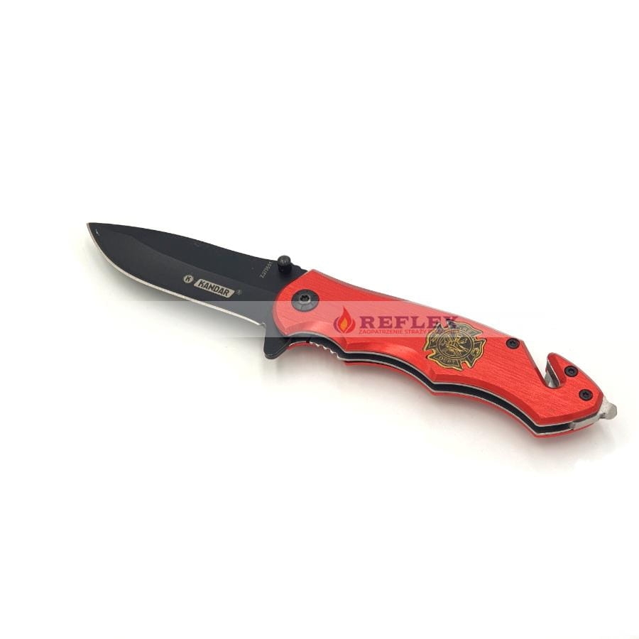 Nóż ratownika czerwony