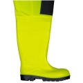Spodniobuty MAX FLUO z kaloszami bezpiecznymi S5 SBM01 Żółty fluorescencyjny 