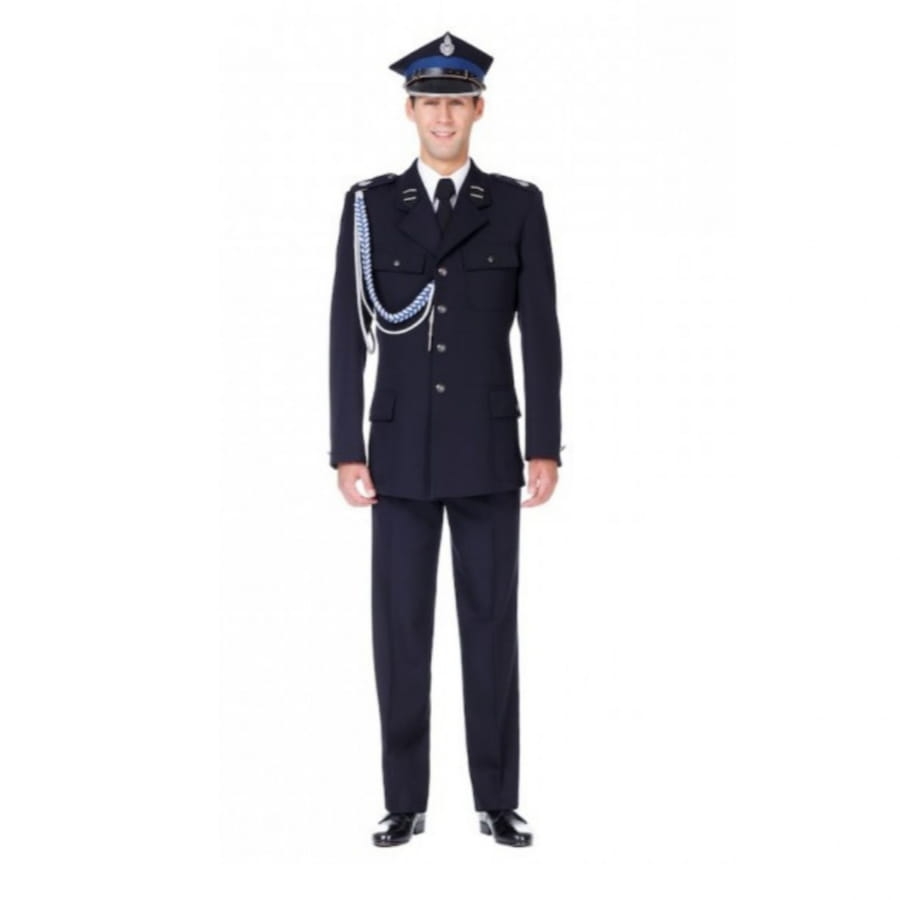 Mundur wyjściowy męski OSP (marynarka + spodnie).