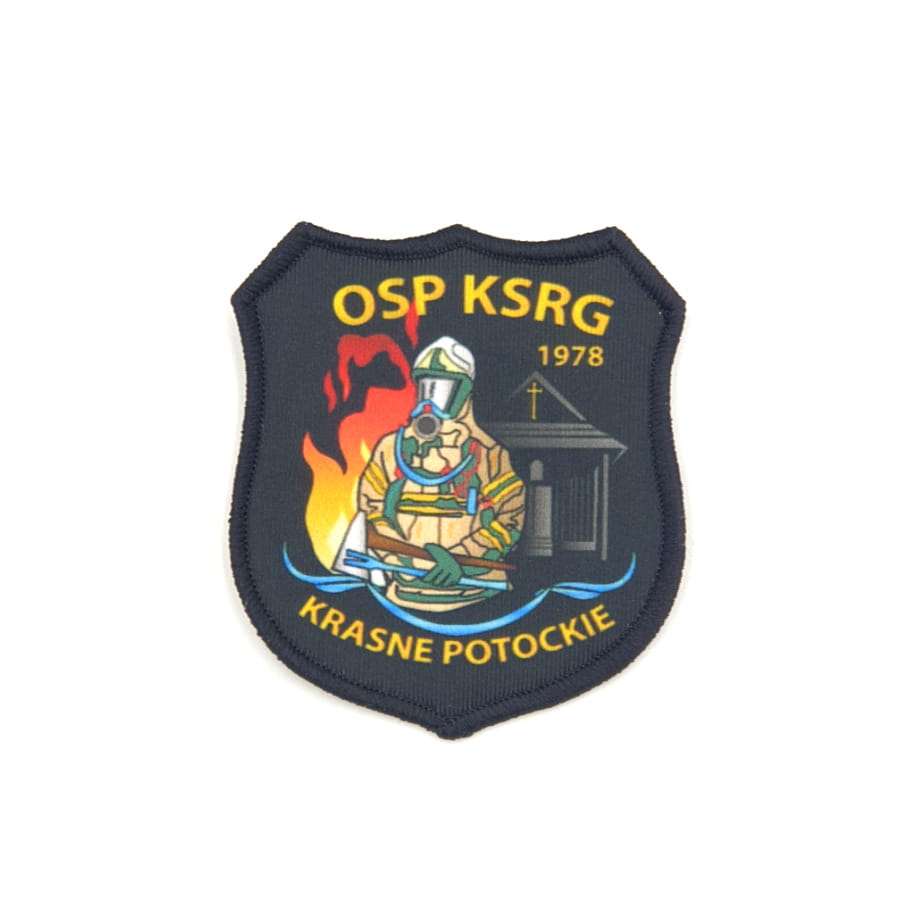 Emblemat tarcza-herb miejscowości OSP.