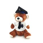 Maskotka strażak Florek w krawacie