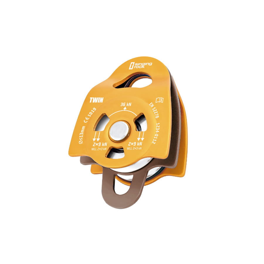 Bloczek podwójny PULLEY TWIN  Singing Rock .