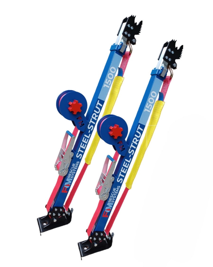 Stalowe podpory ratownicze do stabilizacji pojazdów STEEL STRUT 1500 - zestaw 2 szt