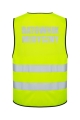 Kamizelka odblaskowa z napisem Ratownik Medyczny zółta
