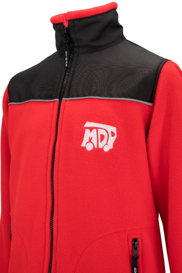 Bluza polarowa MDP czerwona