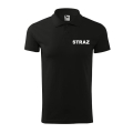 Koszulka strażacka polo z napisem STRAŻ