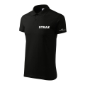 Koszulka strażacka polo z napisem STRAŻ
