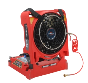  Wentylator oddymiający akumulatorowy BATFAN 4Li+ z akumulatorem i wbudowaną ładowarką