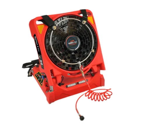 Wentylator oddymiający akumulatorowy BATFAN 3 Li+ z akumulatorem i z wbudowaną ładowarką