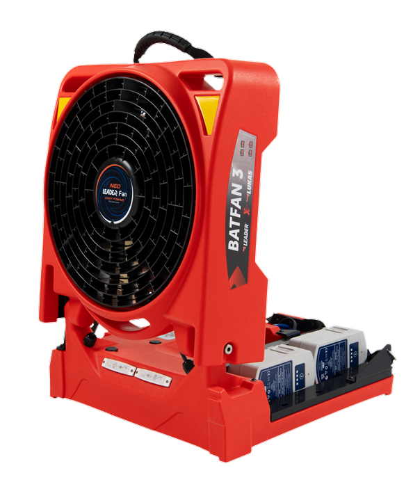 Wentylator akumulatorowy BatFan 3 LUKAS bez akumulatora i ładowarki.
