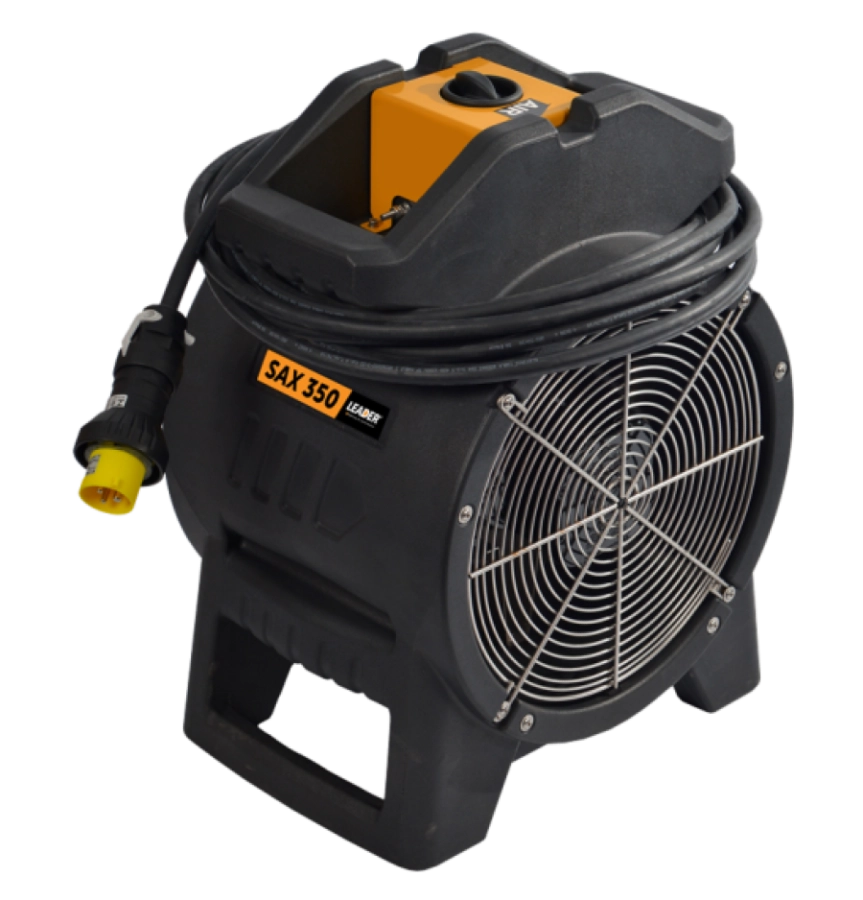 Wentylator oddymiający akumulatorowy SAX 350 Leader