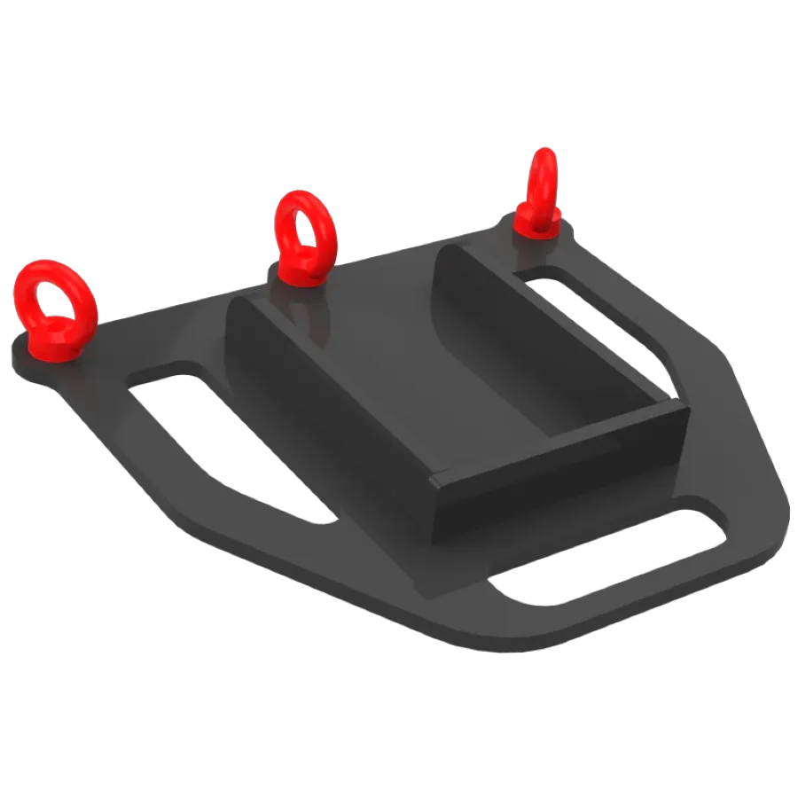 Podstawa pod stopę z 3 mocowaniami pasa typ PPT - 2 (duża)