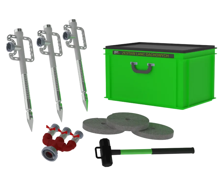 Zestaw mini lanc dachowych MKD (3szt)