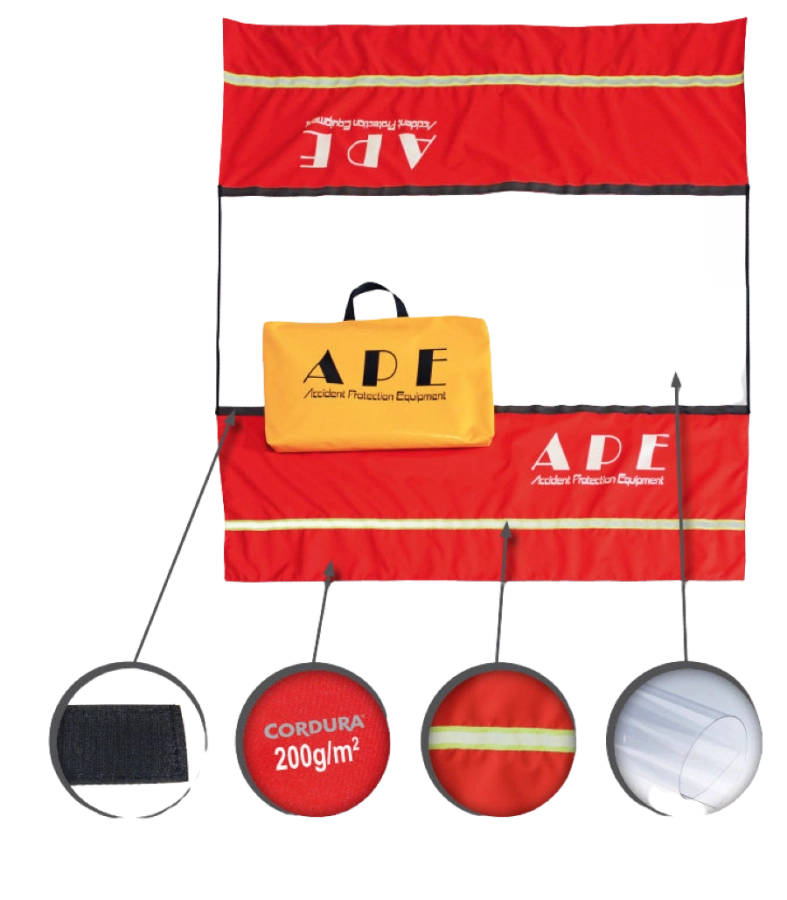 Osłona zabezpieczająca poszkodowanego - mata ochronna