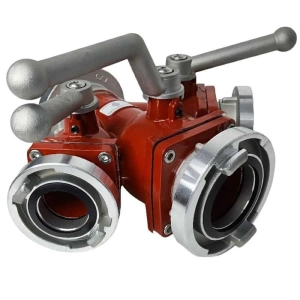  Rozdzielacz kulowy potrójny  110/75-110-75 (A/BAB) 