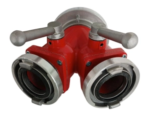  Rozdzielacz kulowy podwójny  75/75-75 (B/BB) 