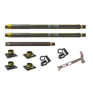 Rozszerzenie podstawowego zestawu Basic Kit do stabilizacji konstrukcji 1-3 m PARATECH