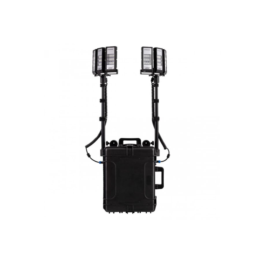 Przenośny system oświetleniowy MONSTER LIGHT 360 Twin, 50 Ah /  48000 lm  .