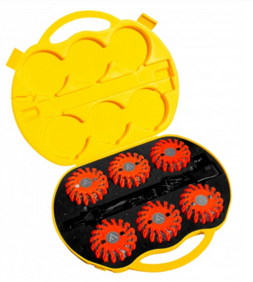 Dyski sygnalizacyjne M-Flare / zestaw 6 sztuk.